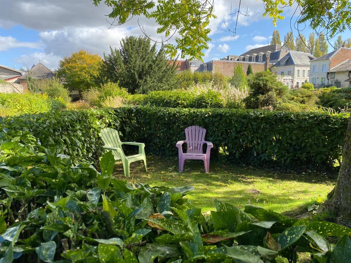 Au Jardin Des Deux Ponts Bed & Breakfast Abbeville Bagian luar foto