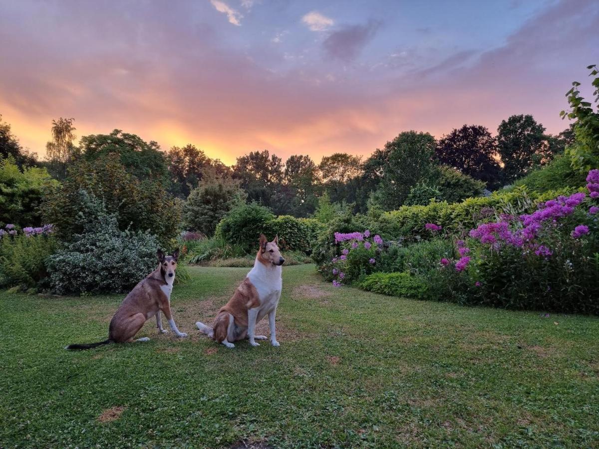 Au Jardin Des Deux Ponts Bed & Breakfast Abbeville Bagian luar foto